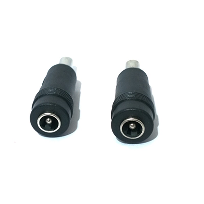 Đầu đổi nguồn 5.5x2.1mm sang 5.5x2.5mm - Rắc chuyển nguồn chân tròn 5,5x2,1mm ra 5,5x2,5mm