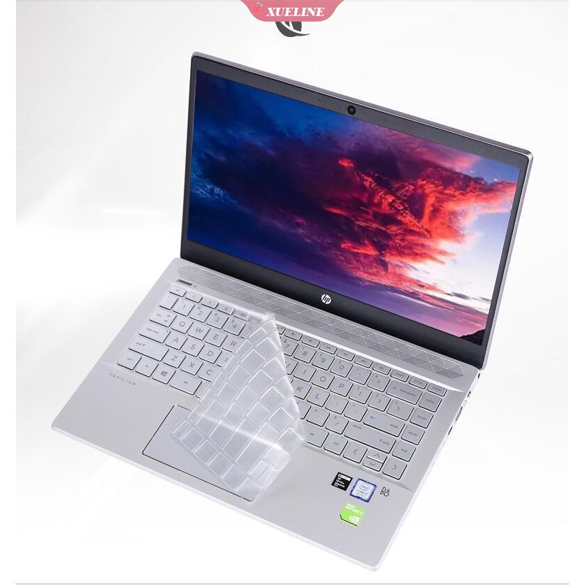 Vỏ Bảo Vệ Bàn Phím Bằng Silicon Mềm Chống Thấm Nước Cho HP pavilion x360 14 Inch 14-bf 14g-br 14-ba 14q-bu 14g-bx 14g-bf 14-bp 14-cm