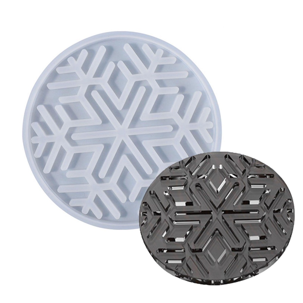 Khuôn Làm Đế Lót Ly Bằng Resin Hình Lá Sen Độc Đáo DIY