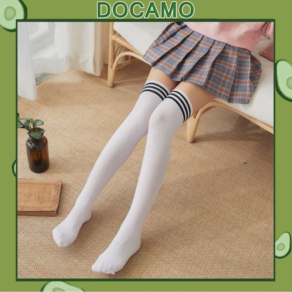 Tất vớ len dài dạng ống hàn quốc vintage TN09