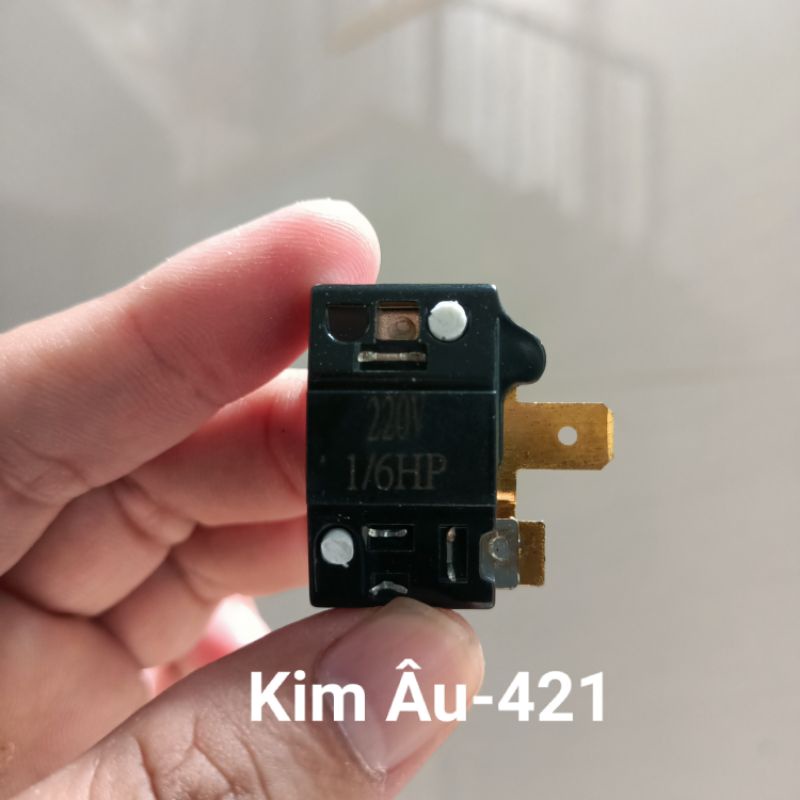 Termit Block Tủ Lạnh - Relay Tecmit bảo vệ máy nén - Termit Termic chân đồng loại tốt