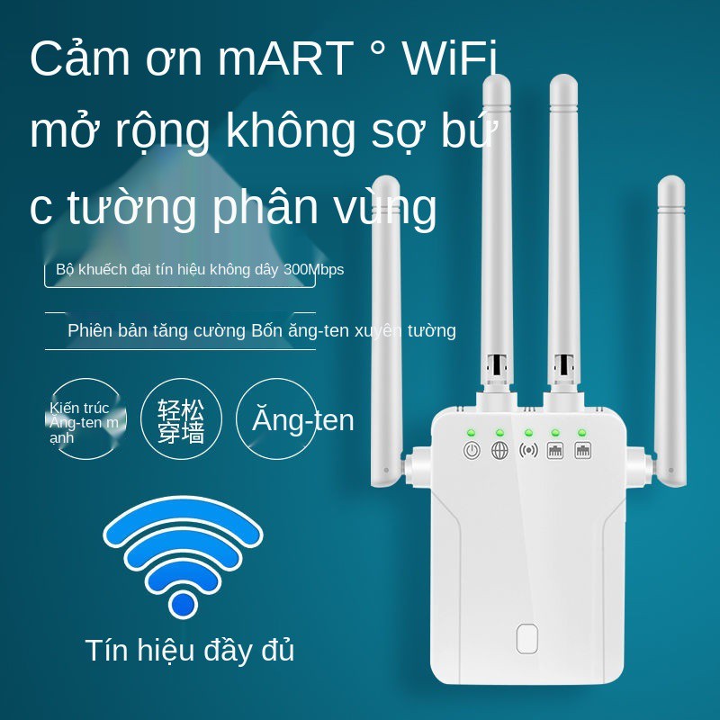 Bộ khuếch đại tín hiệu wifi tăng cường gia đình thu sóng mở rộng