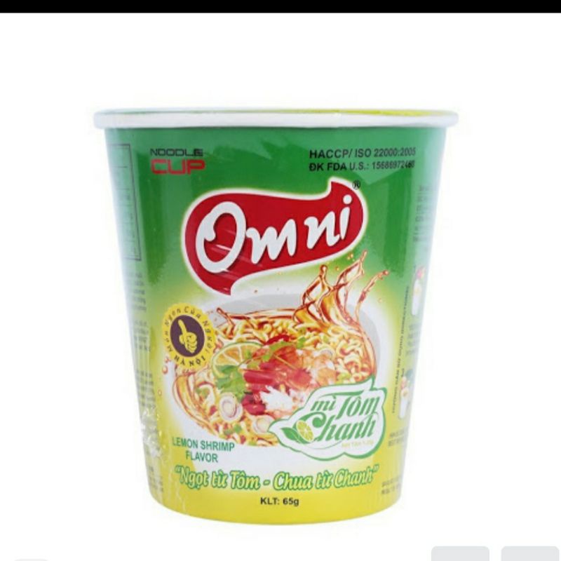 Thùng mì Omni tôm chanh 24 cốc/thùng