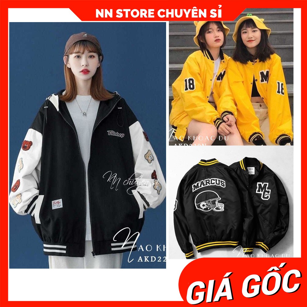 Áo khoác dù nam nữ unisex  Áo khoác chống nắng chất dù mềm mịn 2 lớp AKD khoác dù tổng hợp