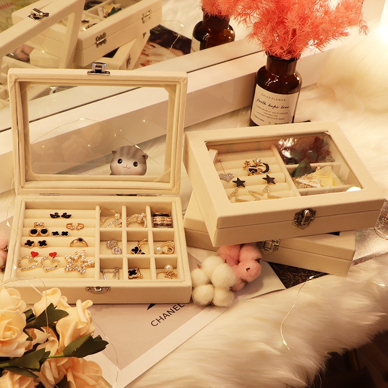 Hộp Đựng Trang Sức Chống Bụi Sử Dụng Tiện Lợi