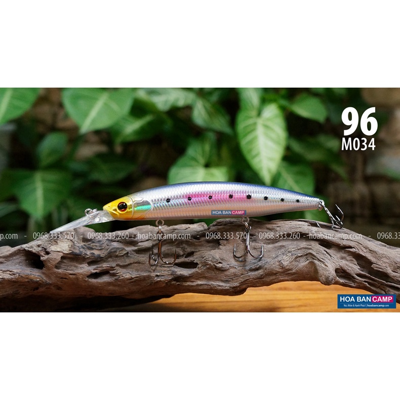 Mồi Lure Minnow FL M034 Sinking | 120mm - 28g