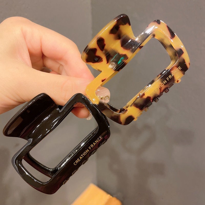 Kẹp Tóc Màu Vàng Đen Thời Trang Dành Cho Nữ