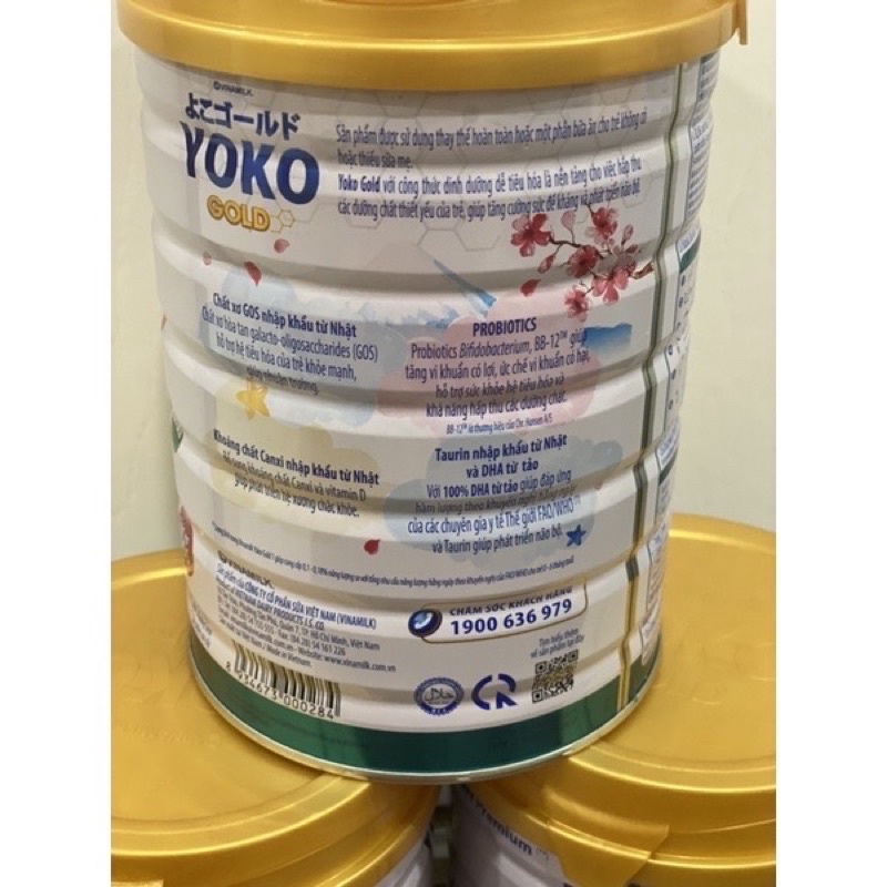 Sữa bột Vinamilk Yoko Gold 1 850g(date 2023)(từ 0 đến 12 tháng tuổi)