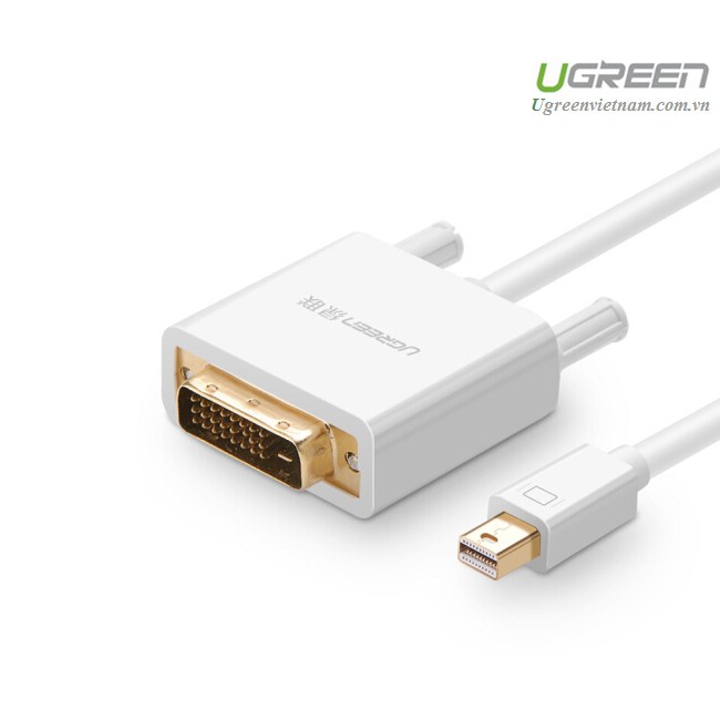 Cáp chuyển đổi Mini Displayport to DVI dài 2M Ugreen 10405