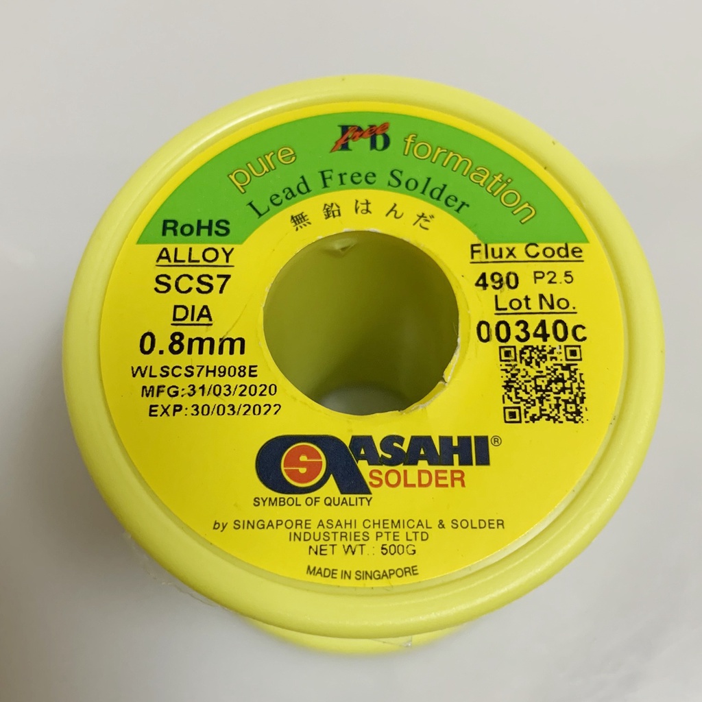 Chì hàn dây ASAHI 0.5kg Leadfree - 1688s.vn