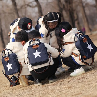 Balo trẻ em Hàn Quốc cao cấp Besson Joujou Star baby backpack Navy