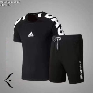Set đồ thể thao Adidas cổ tròn