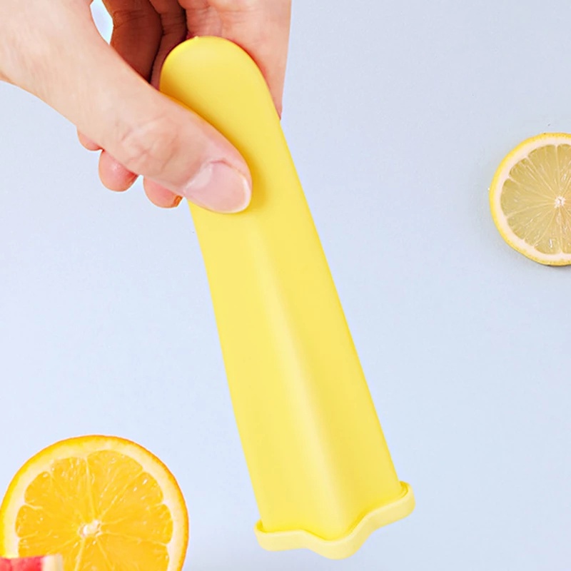 Set 4 khuôn silicon làm kem que hình ngôi sao có thể tái sử dụng