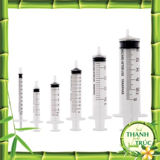 [Freeship] Bơm tiêm vô trùng Vinahankook 1ml 5ml 10ml 20ml 50ml