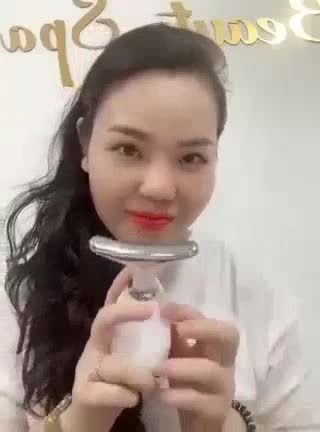 Máy massage nâng cơ mặt EMS, điện di trẻ hóa tạo mặt Vline | BigBuy360 - bigbuy360.vn