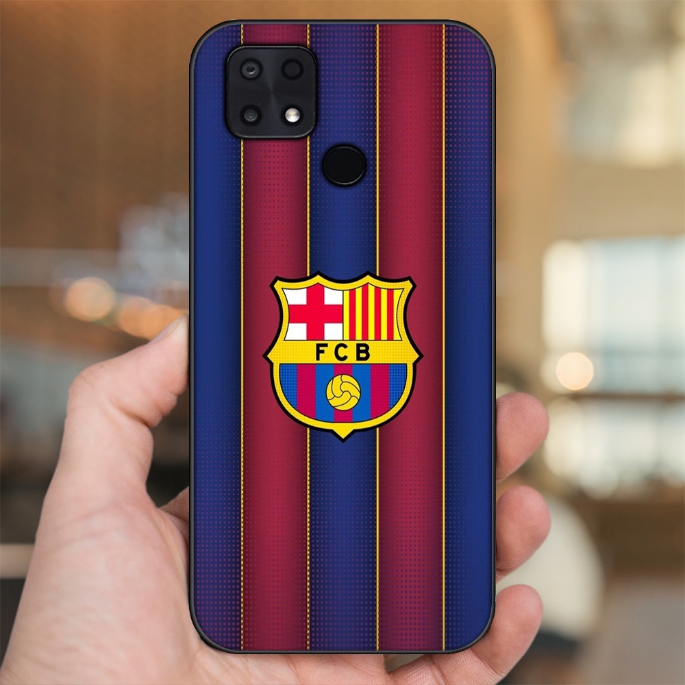 Ốp lưng Xiaomi Poco C40 viền đen in hình Barcelona Barca