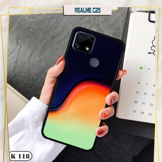 Ốp lưng kính cường lực điện thoại REALME C25