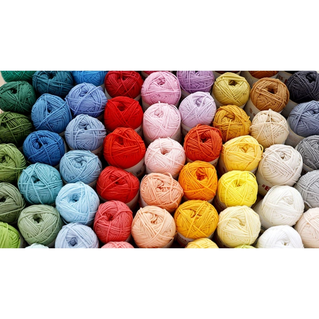 New  - Len móc sợi baby yarn số 2 - Móc Thú - Phụ Kiện Tóc siêu đẹp