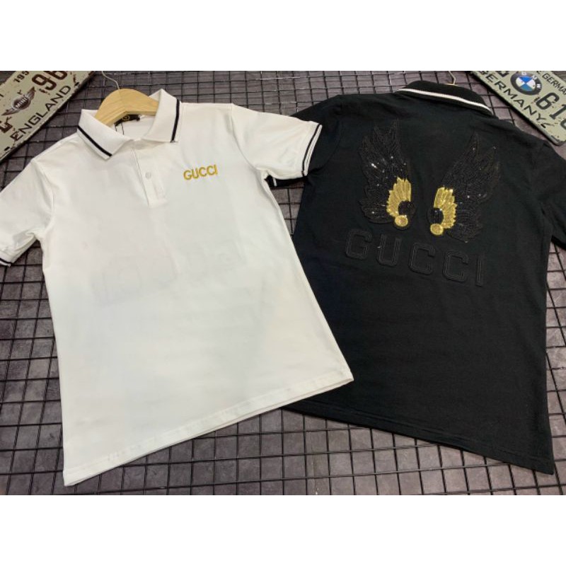 [ HOT 2021 ] Áo thun polo nam nữ hình cách chim đen thiên thần, vải cotton mền | BigBuy360 - bigbuy360.vn