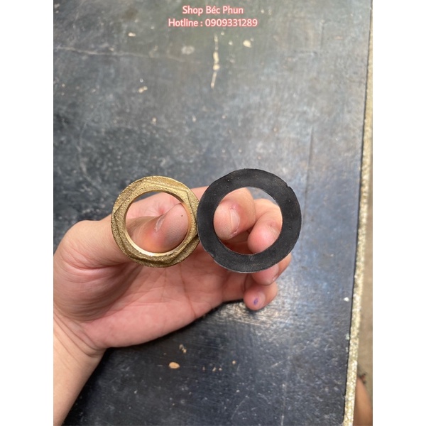 Tán đồng và ron cao su phi 21 27 34