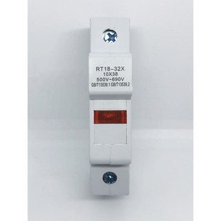 Đế cầu chì RT18-32X 1P / Cầu chì sứ 10x38