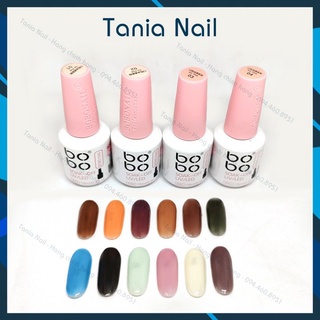 Set sơn gel thạch bobo 12 màu 15ml