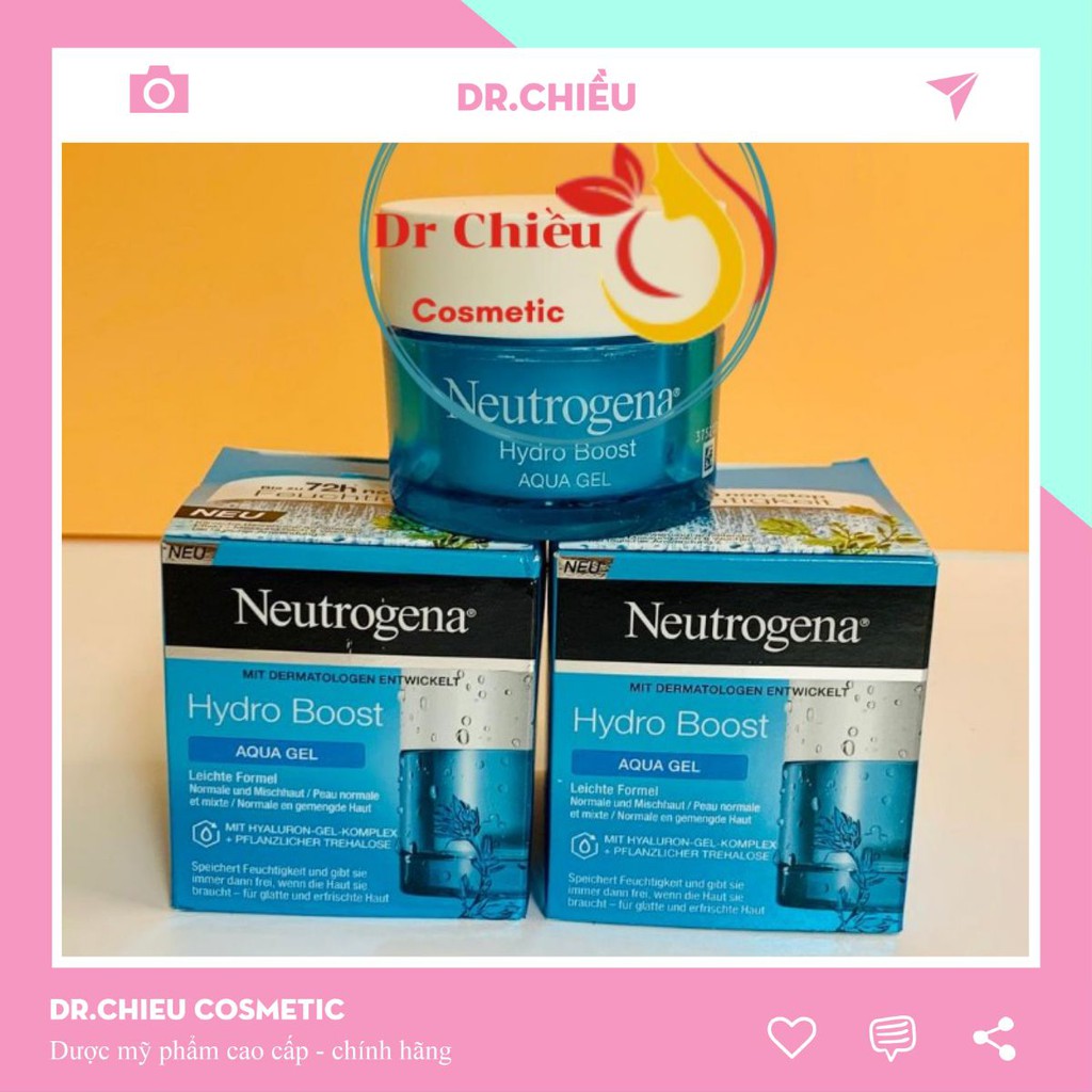 ⚜️FREESHIP⚜️Kem dưỡng ẩm Neutrogena Hydro Boost Gel Cream