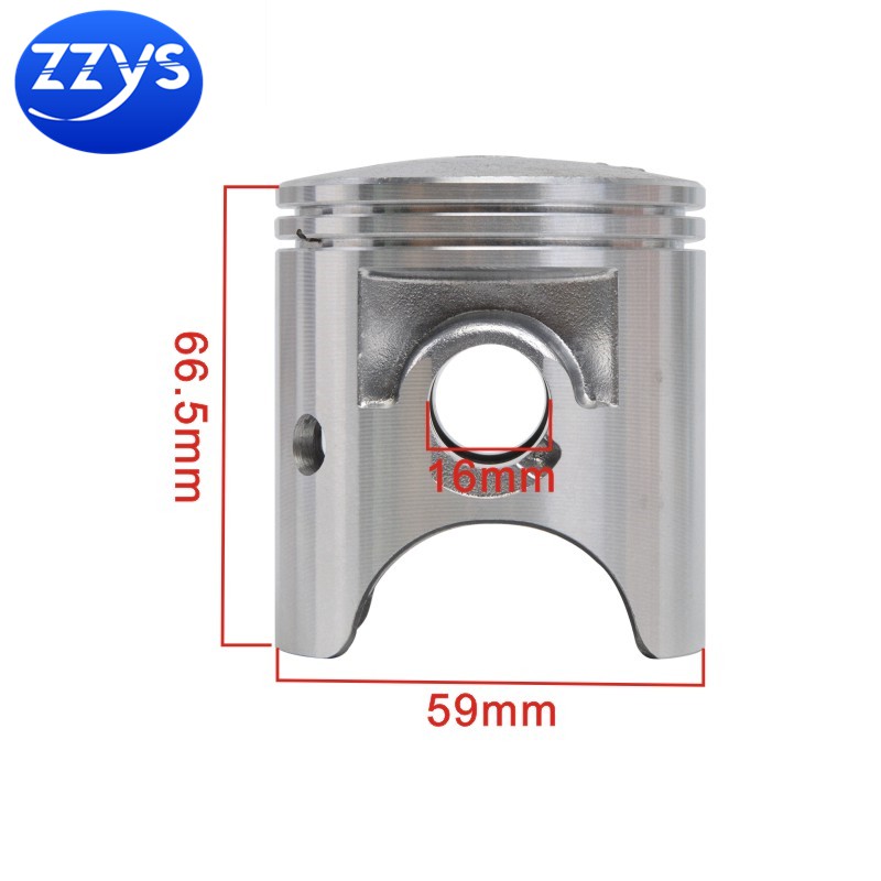 1 Bộ Pít Tông Xi Lanh STD 59mm 59.25mm 59.5mm 59.75mm 60mm Pin 16mm 3RR Cho Động Cơ Xăng YAMAHA TZR150 TZR 150