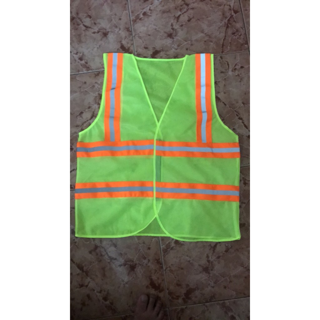 Áo bảo hộ lao động lưới phối phản quang 3M