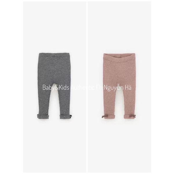 Quần len  legging bé gái Zara Auth 9-12m 12-18m 18-24m 3-4y 4-5y(Ảnh thật ở cuô