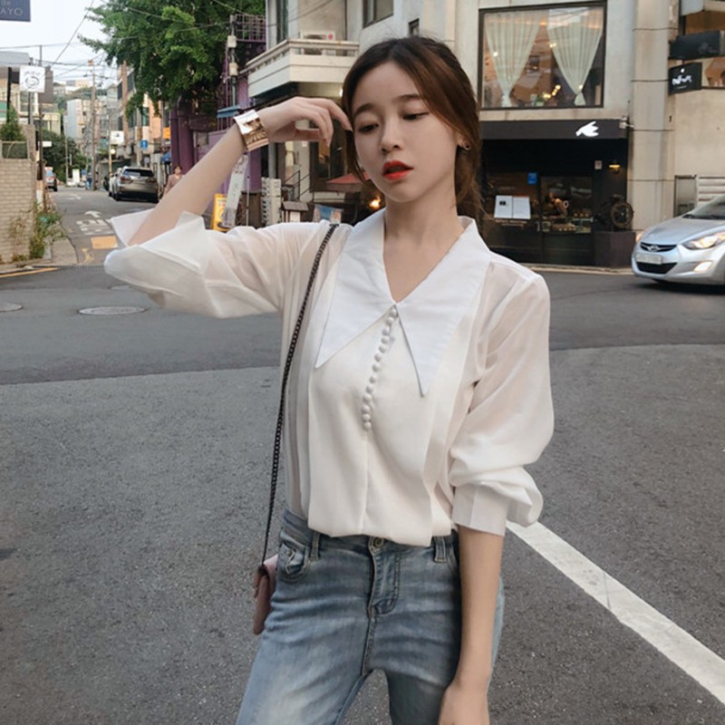 Áo sơ mi nữ dài tay Emilyshop