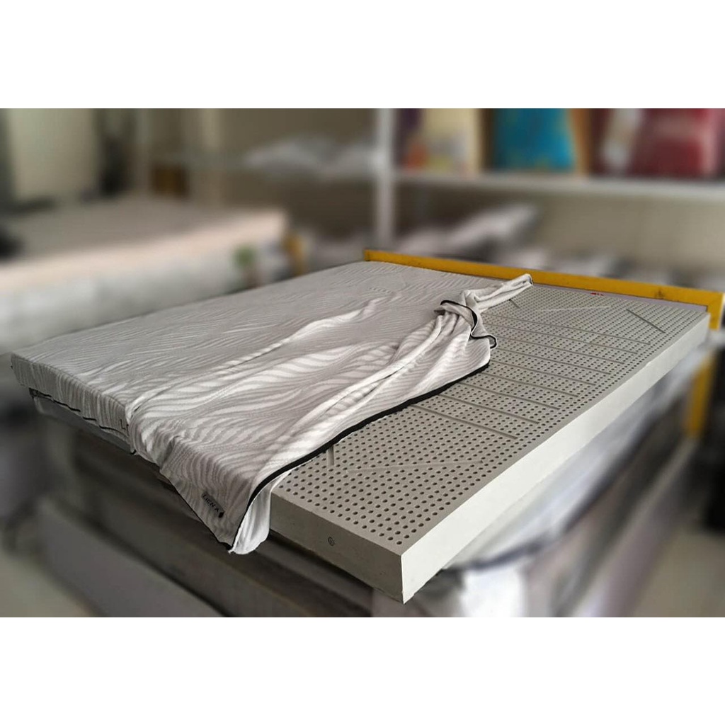 Nệm cao su Liên Á La'Dome grey than hoạt tính 1m6x10cmx2m