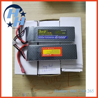 Pin Lipo 2s,3s 4500mAh 35C Tiger Chính Hãng Jack Chữ T may bay