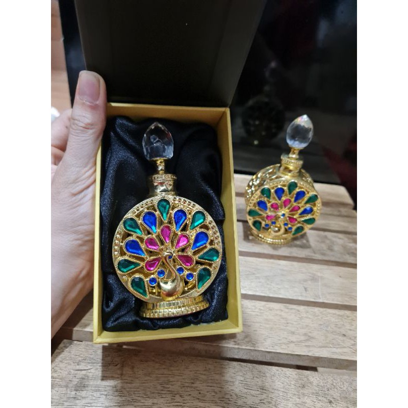 Vỏ chai dubai 12ml - Chai chiết tinh dầu dubai đẹp