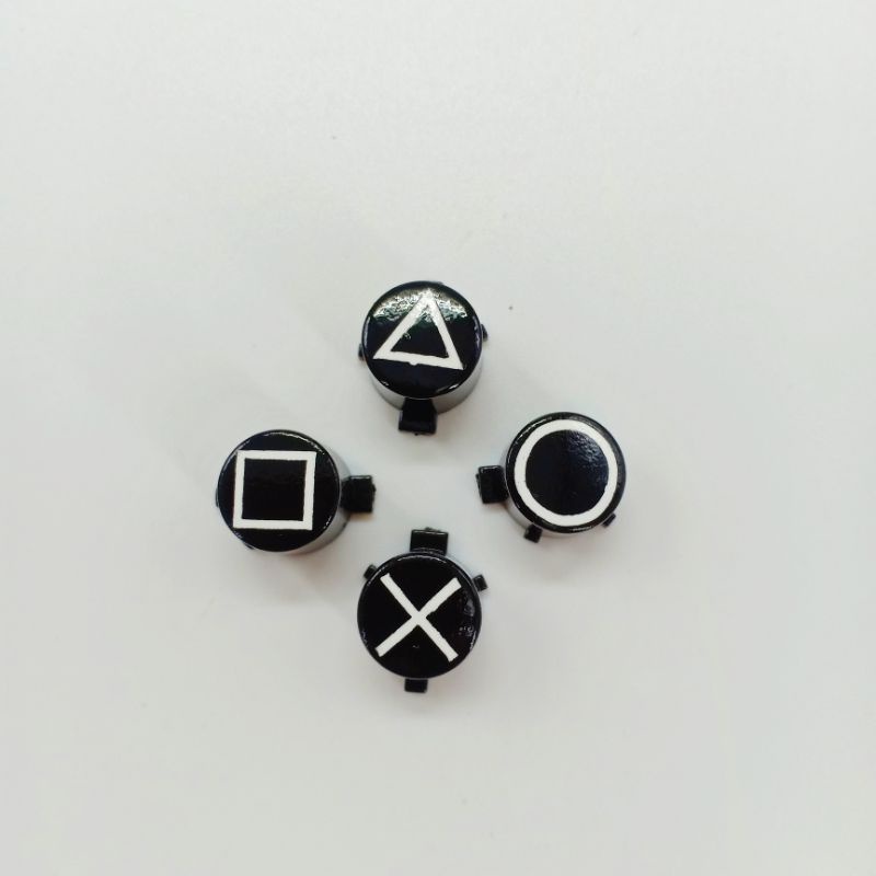 [PS5-DIY] Nút tay bấm PS5 sơn đen logo trắng DIY