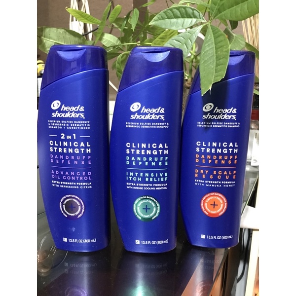 Dầu Gội Gàu Head & Shoulder Clinical Strength 400ml