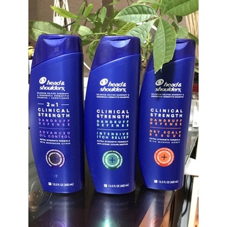 Dầu Gội Gàu Head & Shoulder Clinical Strength 400ml