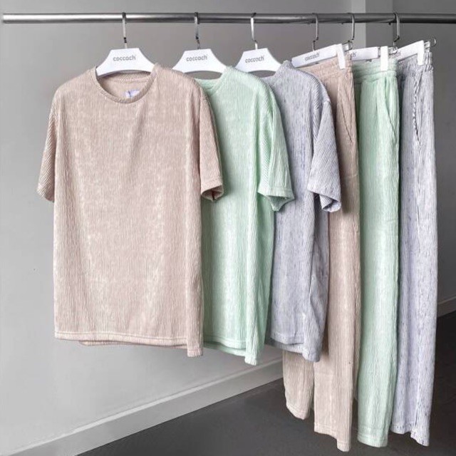 [Mã 252FASHIONSALE giảm 12% đơn 99K] Set bộ nhung nam nữ cao cấp basic CCS74 by COCCACH | BigBuy360 - bigbuy360.vn