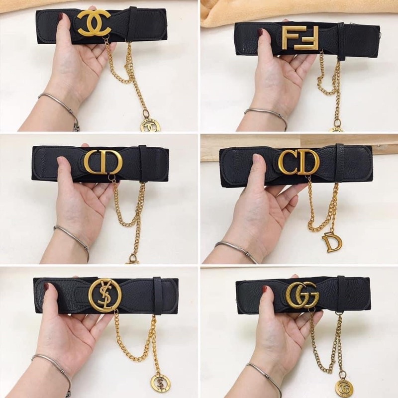 Thắt lưng bản to kèm dây