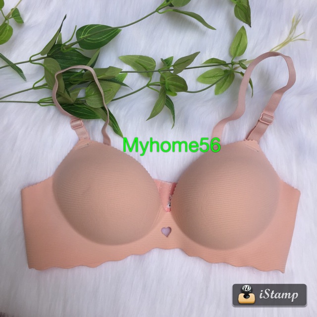 áo ngực su vân ngang ko gọng chất cực đẹp- su tim