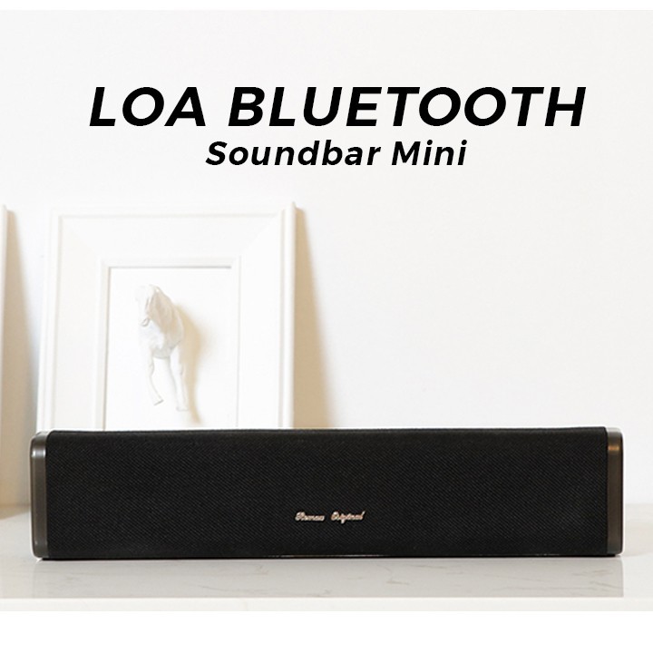 [Mã 2404EL10K giảm 10K đơn 20K] [ Giá siêu rẻ,chính hãng ] Loa Bluetooth Soundbar Mini Remax RB-M33 Fabric Series