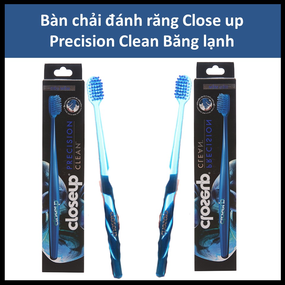 Bàn chải đánh răng Close up Precision Clean Băng lạnh Bộ 2 cây