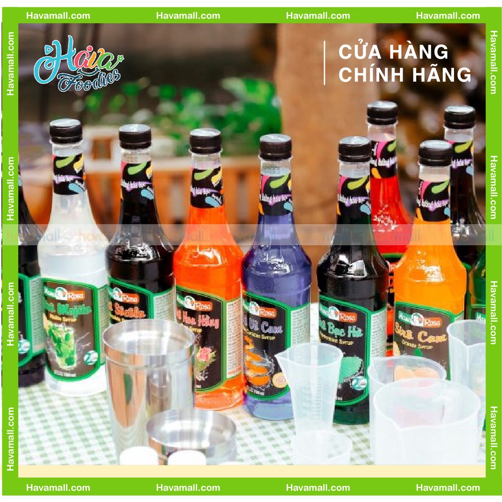 [HÀNG CHÍNH HÃNG] Siro Socola Mama Rosa 700ml - TẶNG TRÀ ĐEN