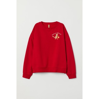 Áo H&M Sweatshirt with Motif Auth XS