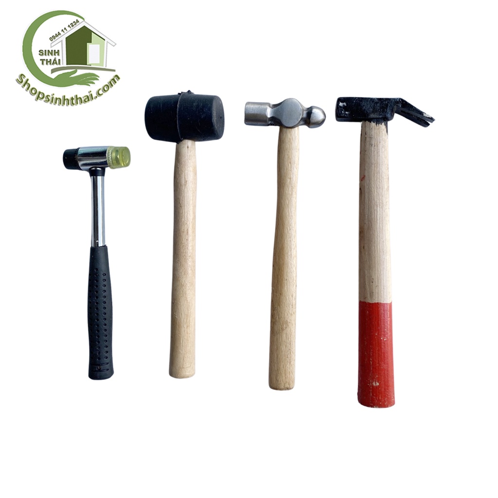 Búa nhiều loại bi, móc đinh, cao su, hai đầu - Chọn loại