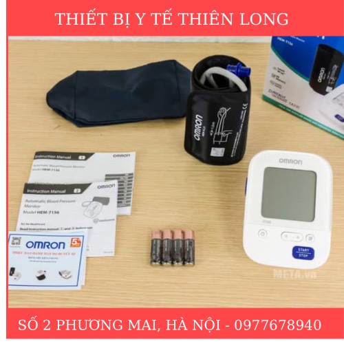 Máy đo huyết áp bắp tay Omron HEM 7156