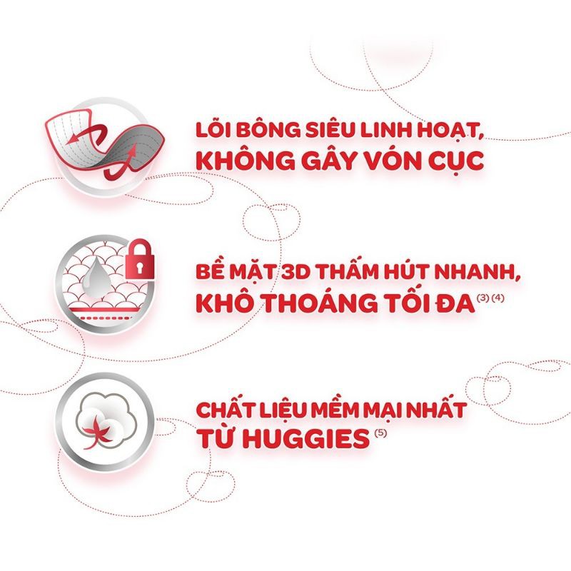 Bỉm Huggies Platinum bỉm quần đủ size M33, L27, XL24