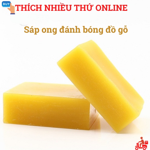 Sáp Ong Đánh Bóng Bảo vệ Đồ Gỗ , Sáp ong miếng làm mới sàn gỗ...loại tốt