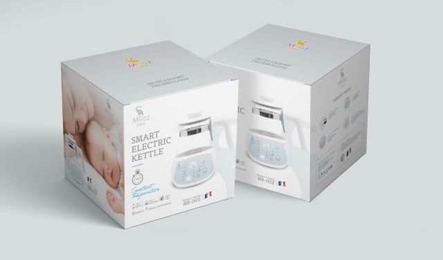 BÌNH ĐUN NƯỚC THÔNG MINH CHO TRẺ EM  MOAZ BEBE MB-002, pha sữa, hâm sữa, giữ nhiệt độ 24h