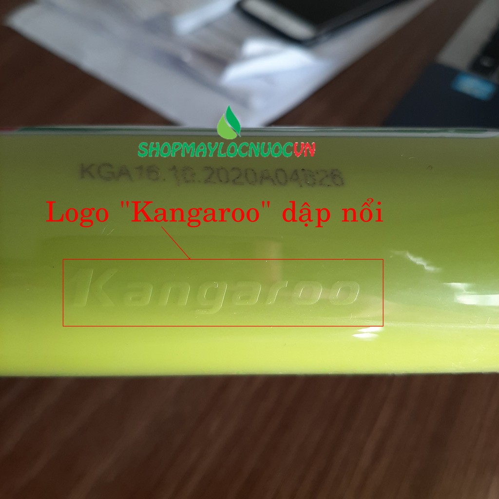 Lõi lọc nước Kangaroo số 7 (lõi màu xanh lá) – Lõi Alkaline - Phụ kiện CHÍNH HÃNG Kangaroo – shopmaylocnuocvn